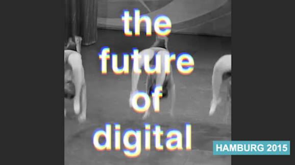 Title of 1000Vordenker Session Future of Digital Hamburg 2018